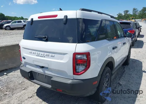 2024 Ford Bronco Sport Big Bend z USA, uszkodzony, nr VIN 3FMCR9B63RRE38691